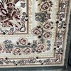 Turkish carpet Super Million 3658D gray color size 500*600