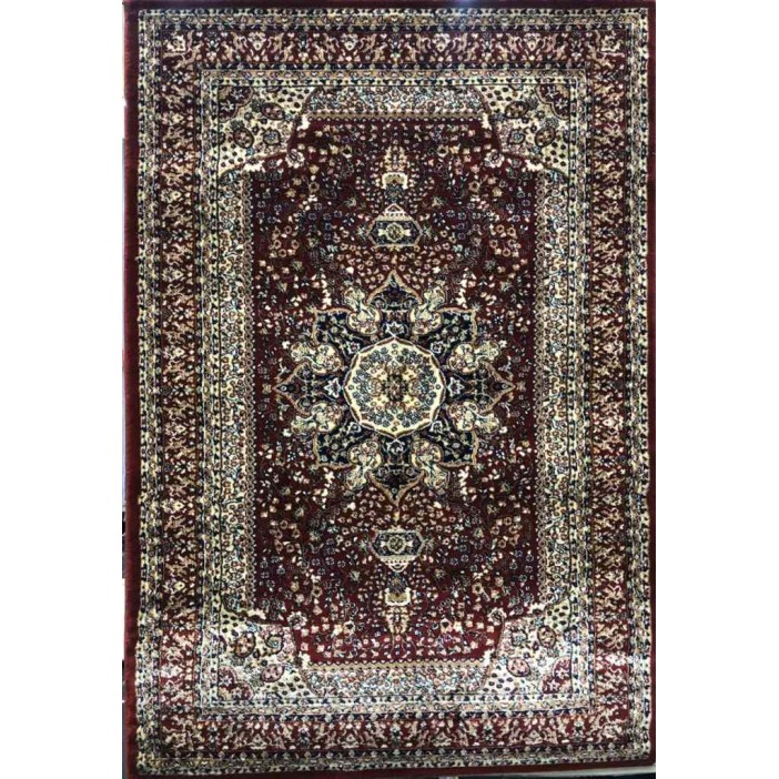 Turkish diamond carpets red