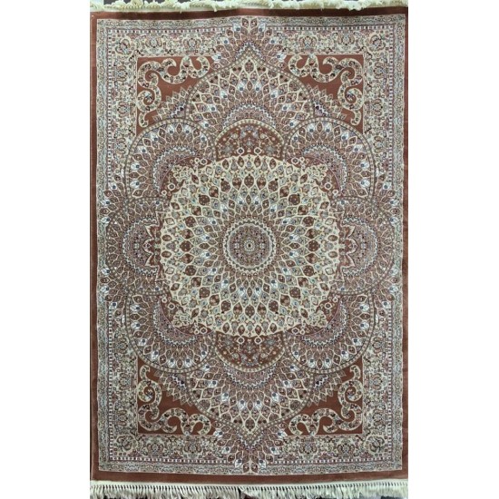 Turkish Isfahan rugs pink