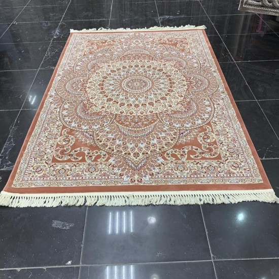 Turkish Isfahan rugs pink