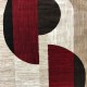 Turkish Carpet Stark 60A Beige with Red