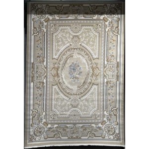 Turkish Andalusian Rug J687AF cream Beige Size 150*150