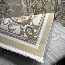 سجاد تركي اندلس J687AF كريم بيج مقاس 150*150 سجاد تركي اندلس J687AF كريم بيج مقاس 150*150