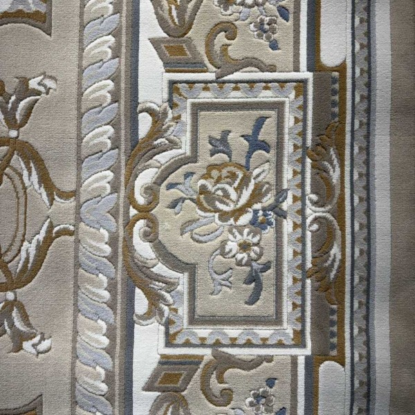 Turkish Andalusian Rug J687AF cream Beige Size 200*200