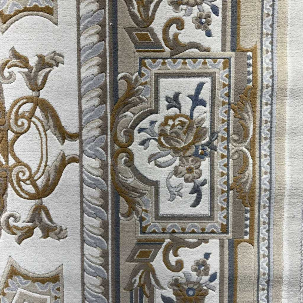 سجاد تركي اندلس J687AF كريم بني مقاس 50*80