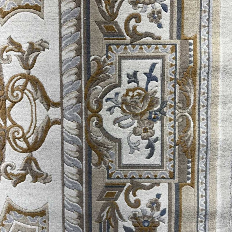 سجاد تركي اندلس J687AF كريم بني مقاس 150*150