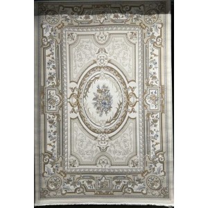 Turkish Andalusian Rug J687AF cream gray Size 200*200