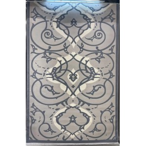 سجاد تركي اندلس J341CC رصاصي مقاس 80*150