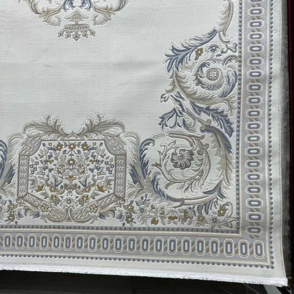 سجاد تركي اندلس J603AG كريم بيج مقاس 200*200