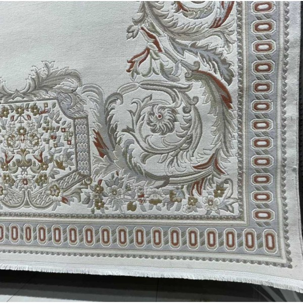 سجاد تركي اندلس J603AG كريم تيرا مقاس 300*400