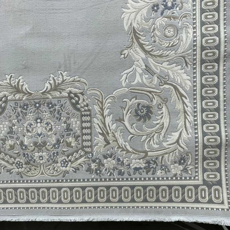 سجاد تركي اندلس J603AG رصاصي مقاس 150*150