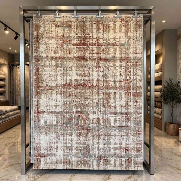 سجاد اريا بوهيمي تركي 9400A كريم تيرا مقاس 250*350 سم سجادة مجلس الشيوخ