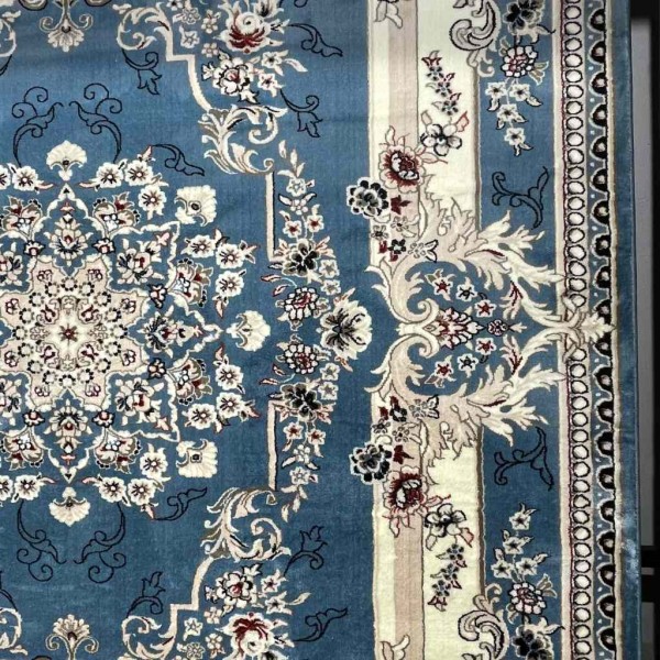 Turkish carpet HARIR N232A blue size 200*300