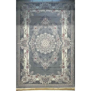 سجاد تركي حرير N232A رصاصي مقاس 50*80
