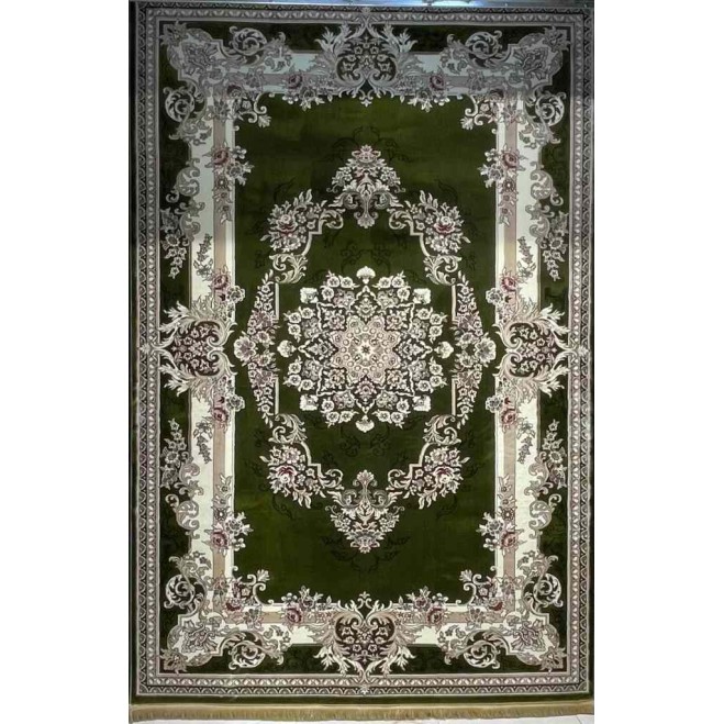 سجاد تركي حرير N232A اخضر مقاس 300*400