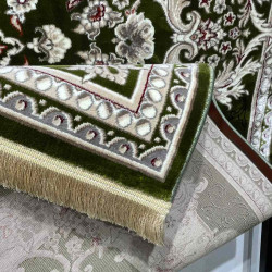 سجاد تركي حرير N232A اخضر مقاس 400*600