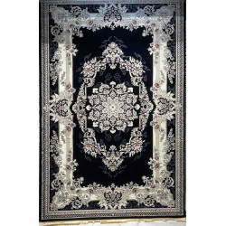 سجاد تركي حرير N232A كحلي مقاس 50*80