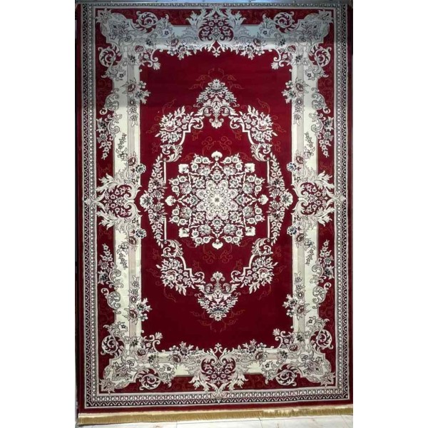سجاد تركي حرير N232A احمر مقاس 100*300