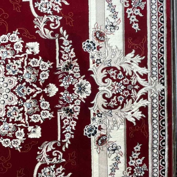 سجاد تركي حرير N232A احمر مقاس 100*300