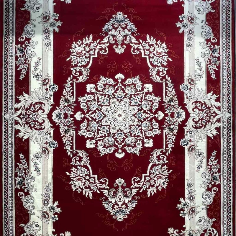 سجاد تركي حرير N232A احمر مقاس 50*80