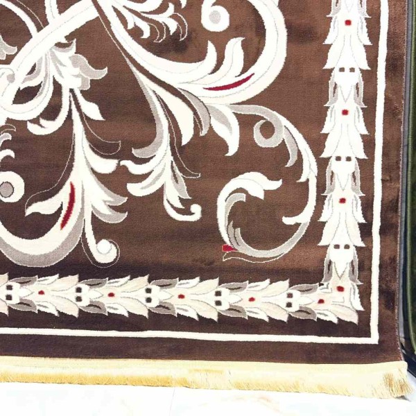 سجاد تركي حرير EH94A بني مقاس 300*500