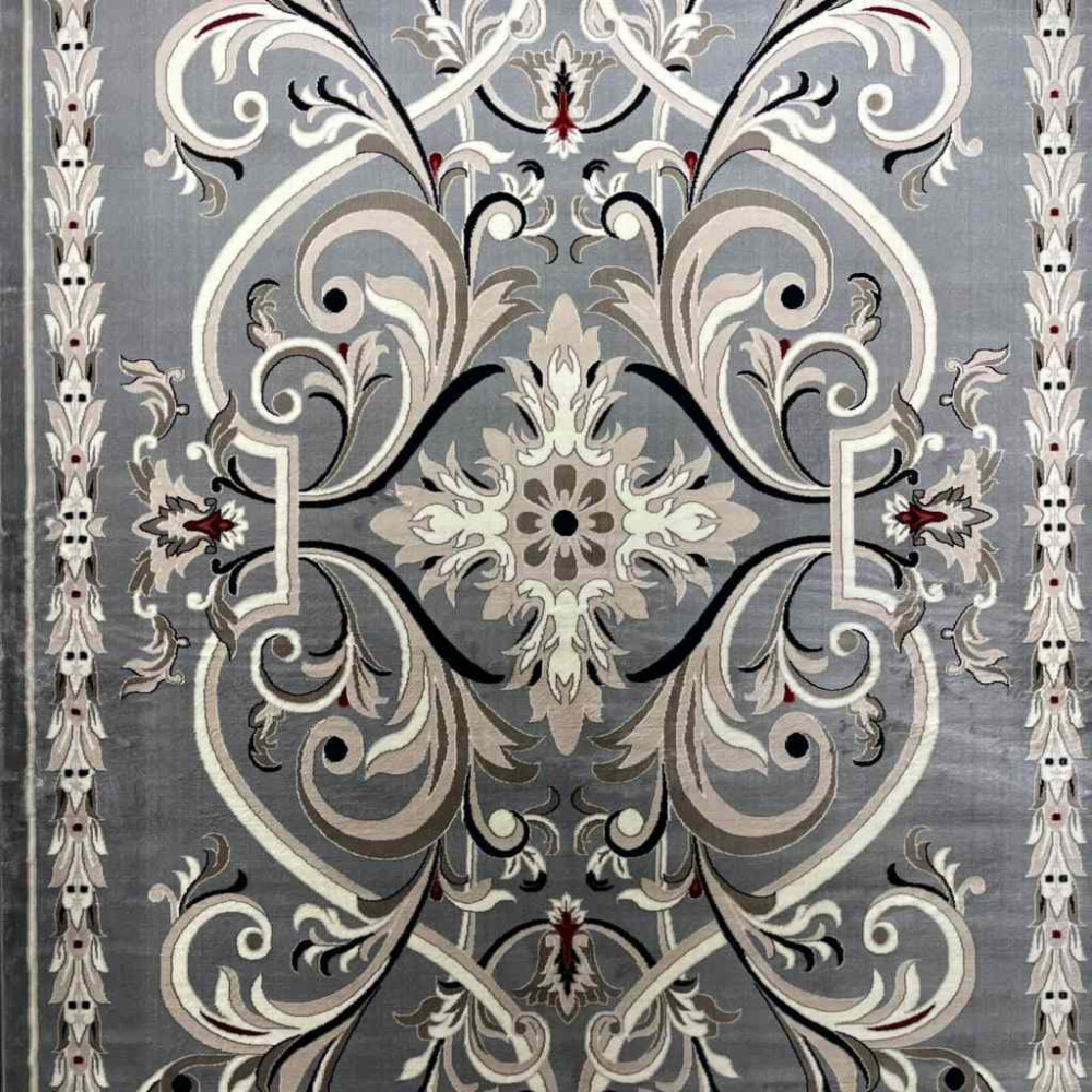 سجاد تركي حرير EH94A رصاصي مقاس 50*80 سجاد تركي حرير EH94A رصاصي مقاس 50*80