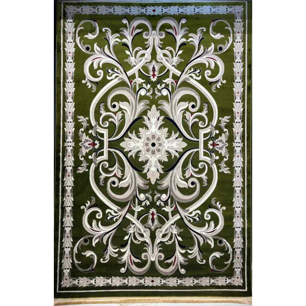 سجاد تركي حرير EH94A اخضر مقاس 400*600 سجاد تركي حرير EH94A اخضر مقاس 400*600