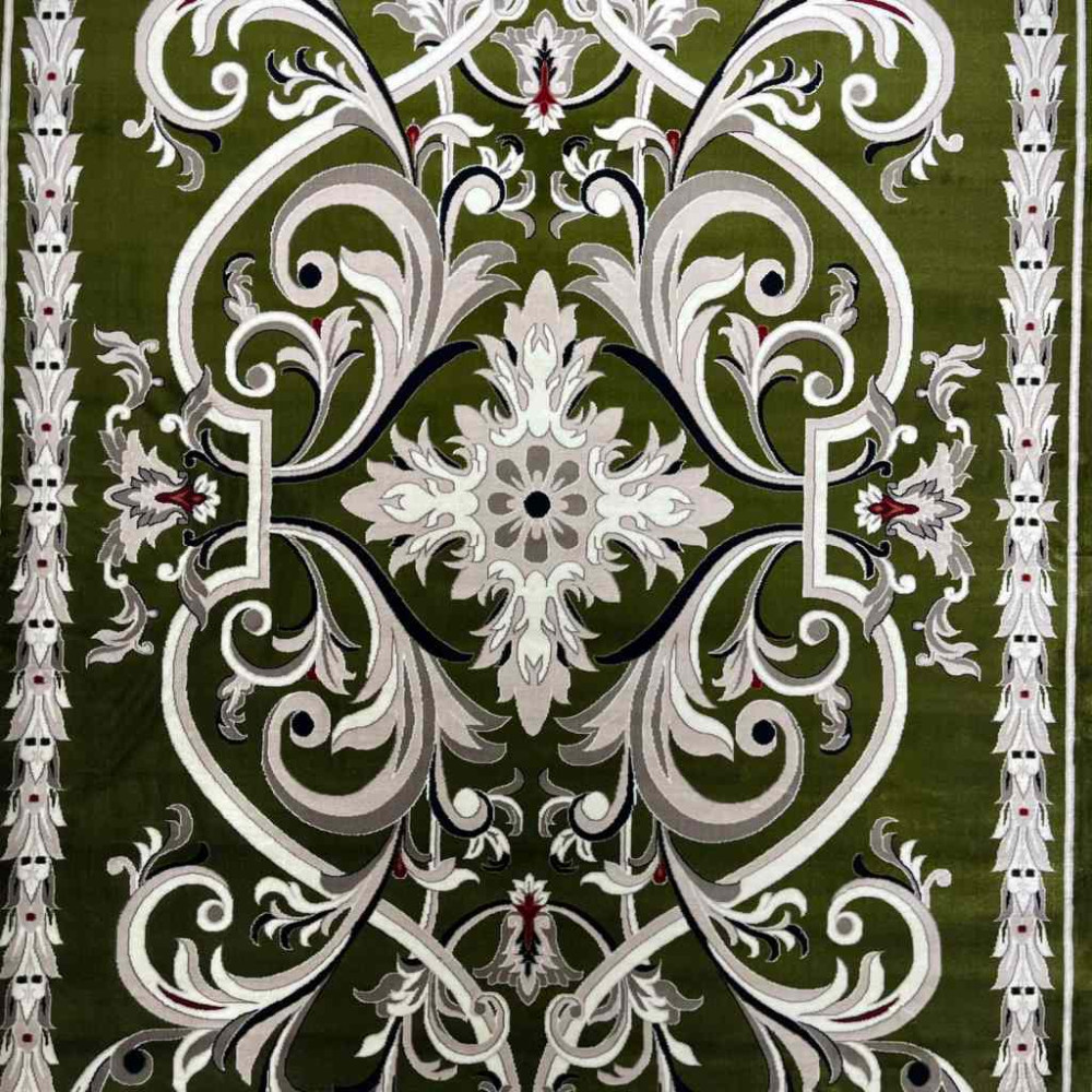 سجاد تركي حرير EH94A اخضر مقاس 400*600 سجاد تركي حرير EH94A اخضر مقاس 400*600