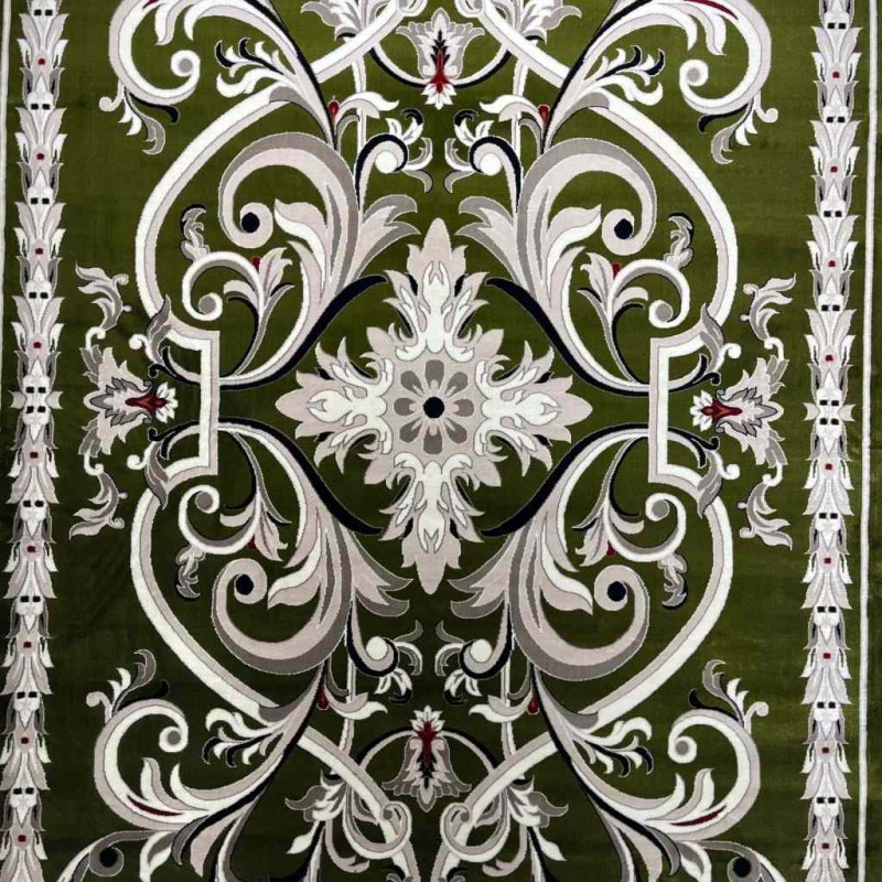 سجاد تركي حرير EH94A اخضر مقاس 400*600