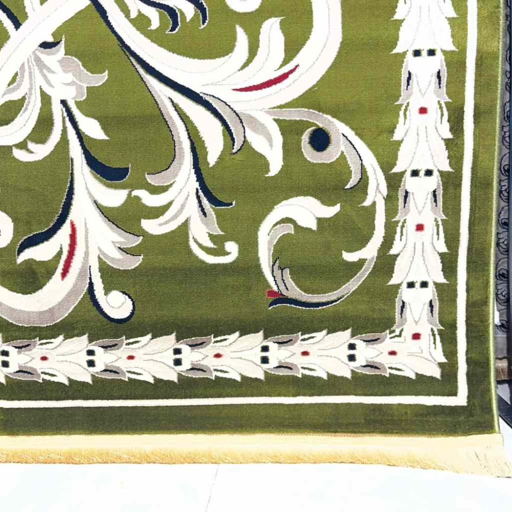 سجاد تركي حرير EH94A اخضر مقاس 400*600 سجاد تركي حرير EH94A اخضر مقاس 400*600