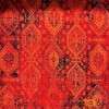 Turkish carpet herat 2267A red size 400*500