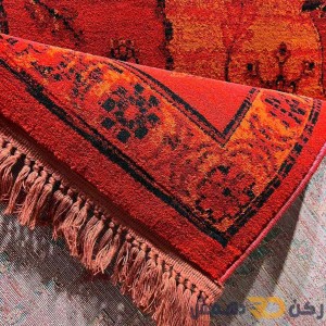 Turkish carpet herat 2283A red size 80*150