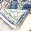 سجاد تركي قوقاز 01013E سماوي مقاس 100*300