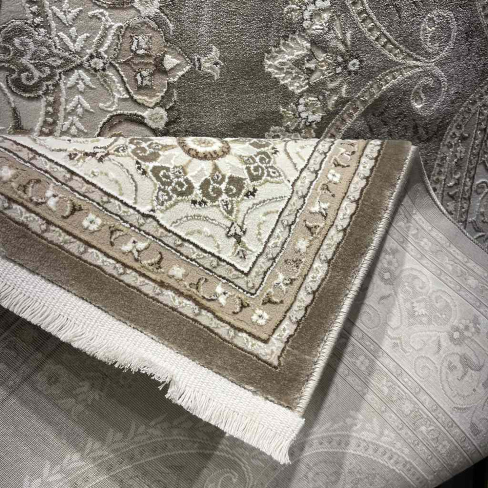 سجاد تركي قوقاز 01013E بني مقاس 400*600