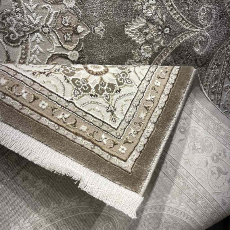 سجاد تركي قوقاز 01013E بني مقاس 250*350