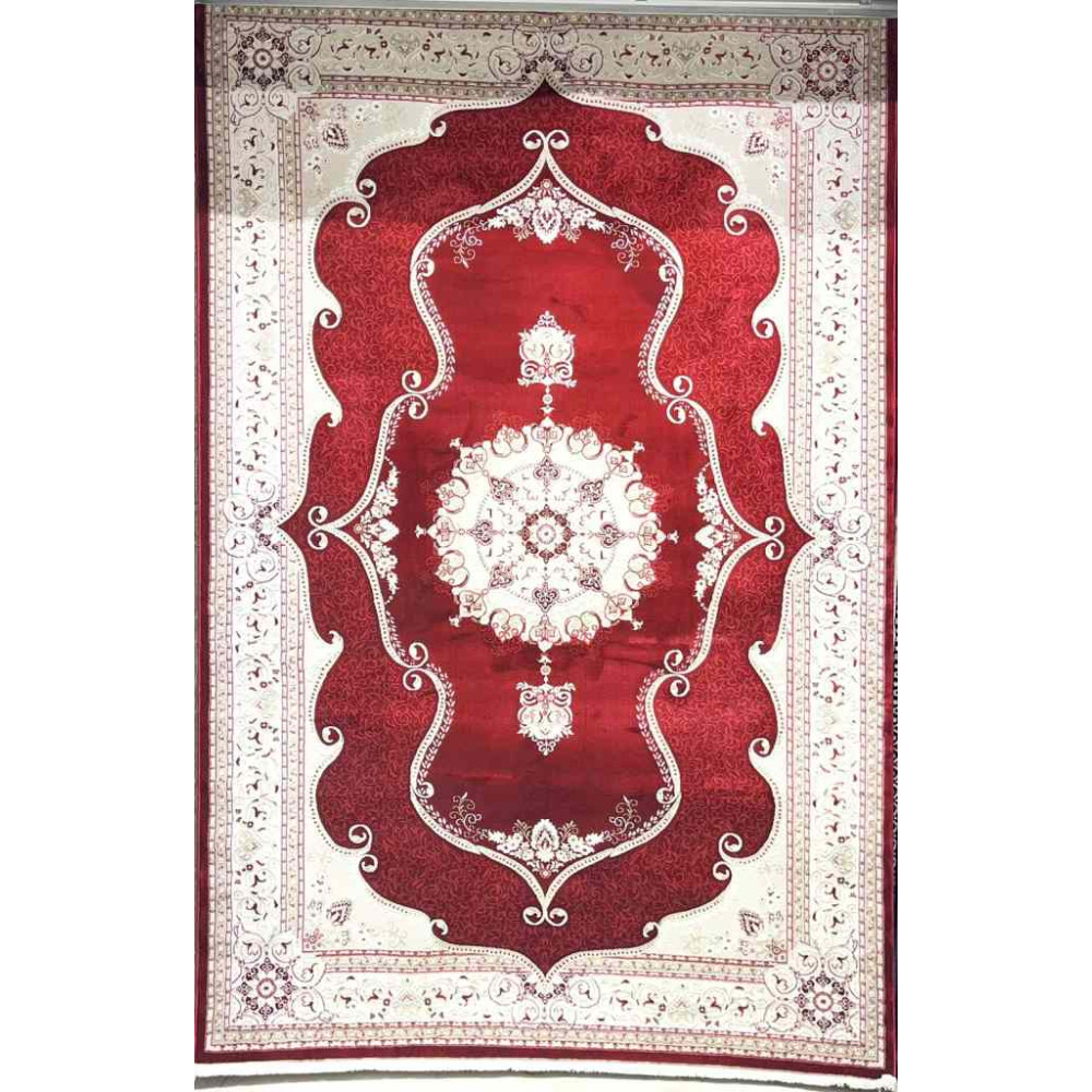 سجاد تركي قوقاز 01013E احمر مقاس 400*600