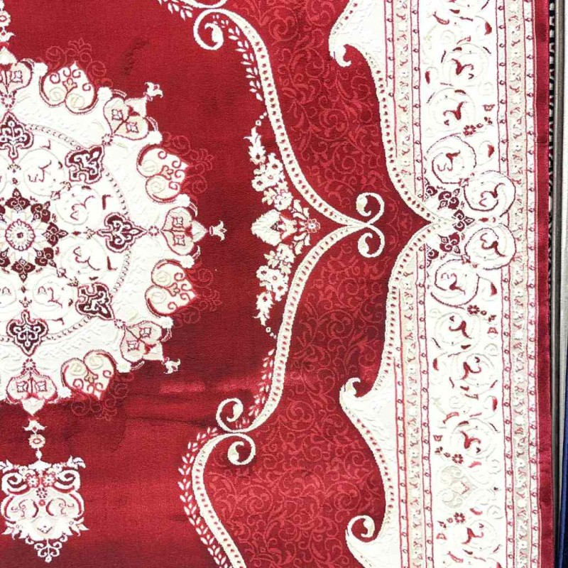 سجاد تركي قوقاز 01013E احمر مقاس 400*500