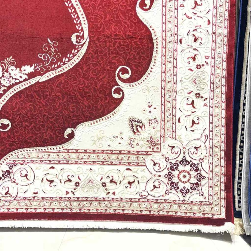 سجاد تركي قوقاز 01013E احمر مقاس 400*500