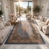 KERMAN Turkish Rug HW45A Sky blue Size 150*220