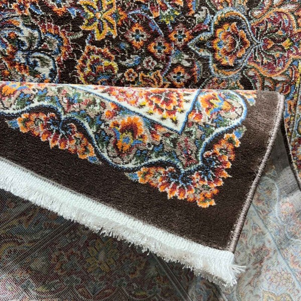 سجاد كرمان تركي HW45A بني مقاس 100*200