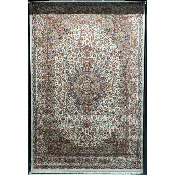 سجاد كرمان تركي HW45A كريم مقاس 250*350
