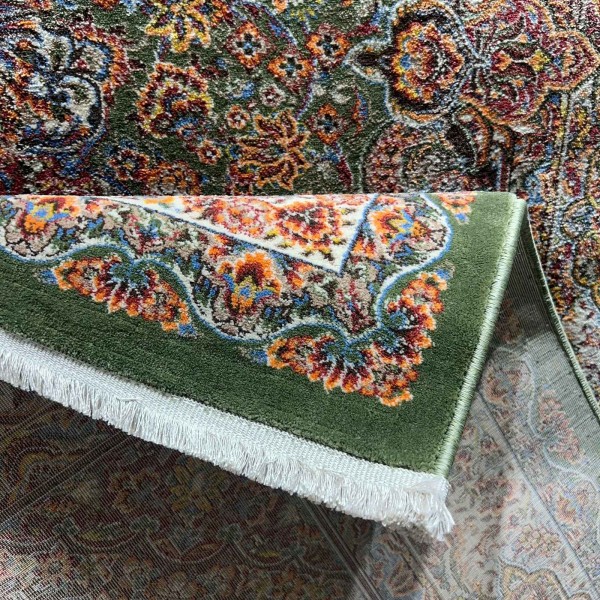 سجاد كرمان تركي HW45A اخضر مقاس 80*150