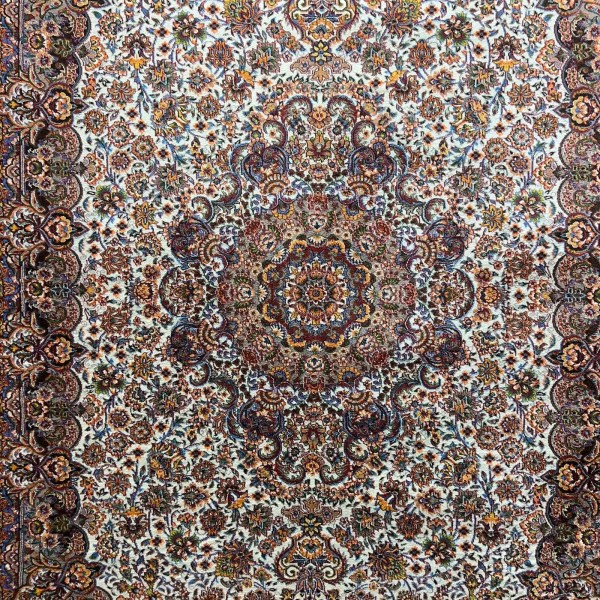 سجاد كرمان تركي HW45A احمر كريم مقاس 100*200