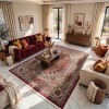 سجاد كرمان تركي HW47A احمر كريم مقاس 150*220