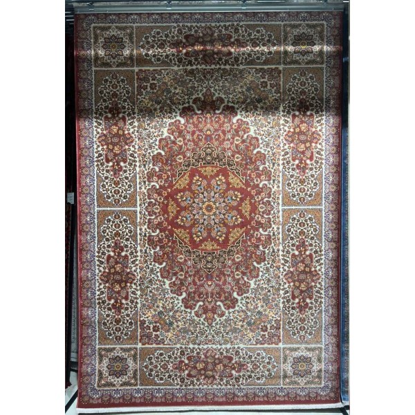 سجاد كرمان تركي HW47A احمر كريم مقاس 150*220