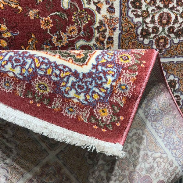 سجاد كرمان تركي HW47A احمر كريم مقاس 150*220