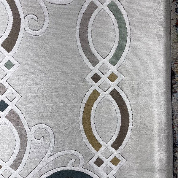 سجاد الهبه تركي ليديا N0516A كريم اخضر مقاس 250*350