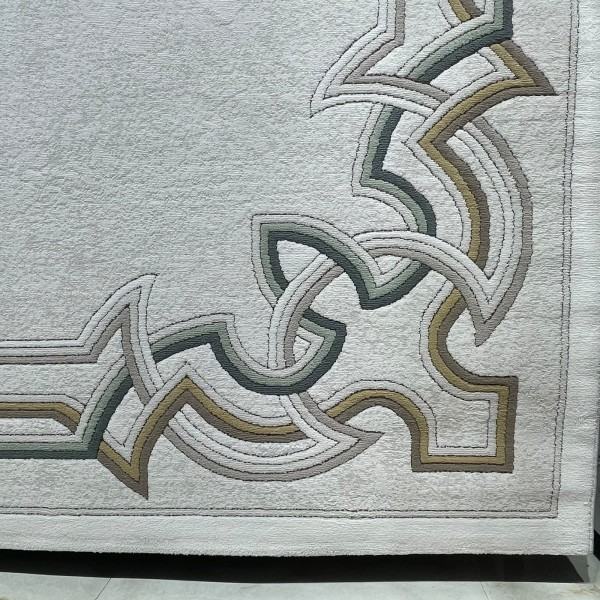 سجاد الهبه تركي ليديا G0757A ابيض مقاس 200*300