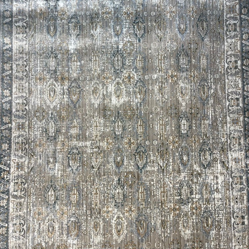 سجاد بوهيمي تركي مراكش P0119A بيج كريم مقاس 150*220