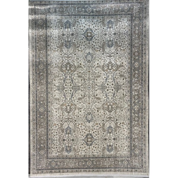 Turkish Bohemian Marrakech Rug OM24KC beige White Size 100*300